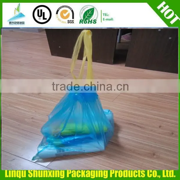 Rubbish Bag / Colored Drawstring Trash Bags on Roll photo-3