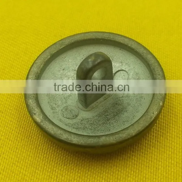 Brass Tin Color Metal Shank Button For Coats Wear --- MJ1131 photo-3