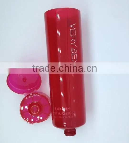100ml Plastic Cosmetic Container for Body Wash Cream /Plastic Tube for Cosmetic Packaging photo-3