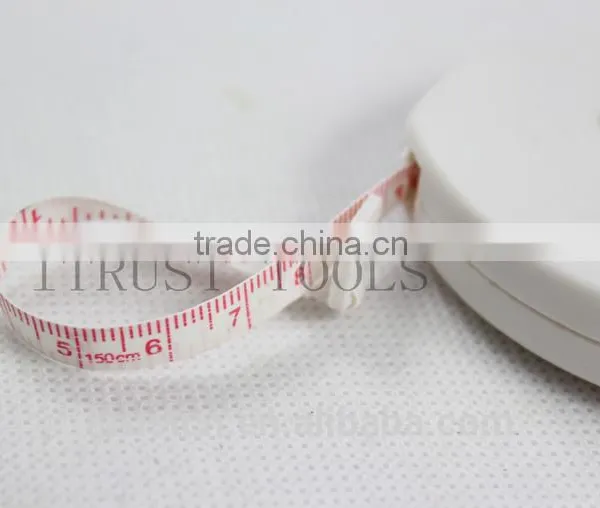 Mini White Hearts Tape Measure MT1713 photo-2