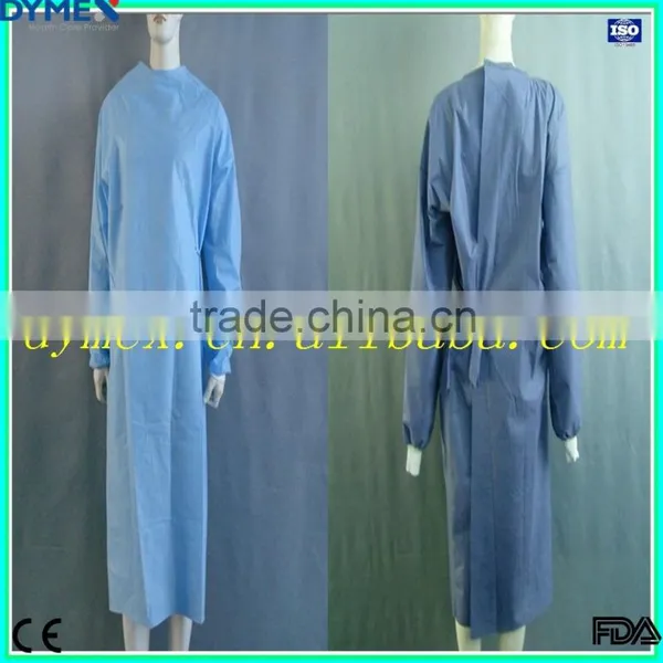 Non-woven Disposable SMS Sterile Reinforced Surgical Gown photo-2