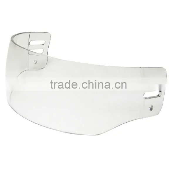 Clear Polycarbonate Shield Ice Hockey Helmet Visor photo-4