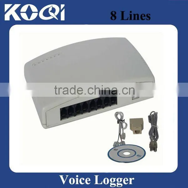 8 Channel Voice Logger