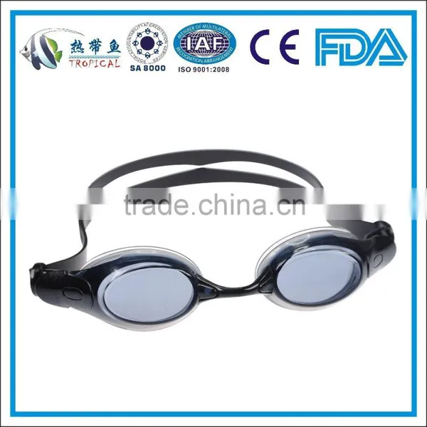 Custom Competition Swimming Goggles in Blue Lens , Triathlon Swimming Goggles , Waterproof Swimming Goggles photo-6