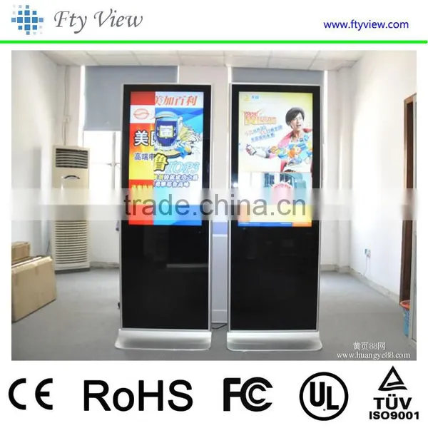 55 Inch Double Sides Floor Stand Touch Screen Display LCD Advertising Player Supplier's Choice photo-4