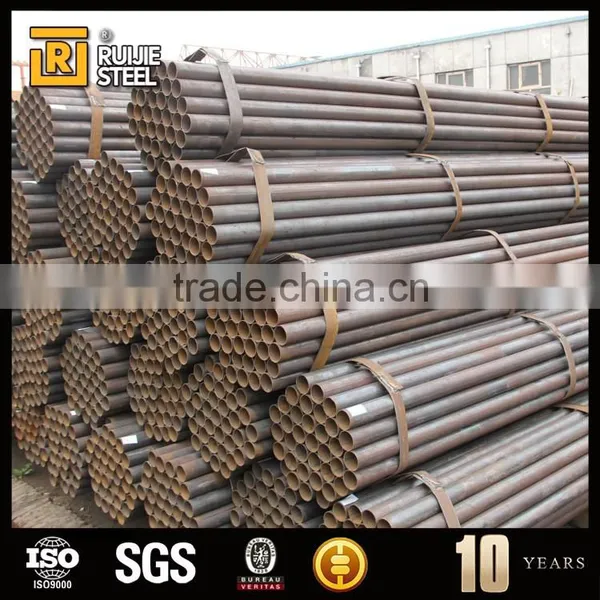 Mild Steel Tube, bs 1387 Black Steel Pipe