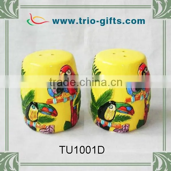 Customized Ceramic Salt and Pepper Shaker Set