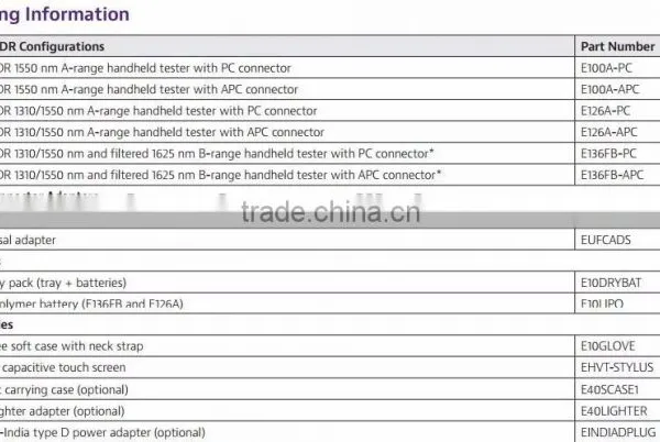 JDSU FTTH OTDR JDSU SmartOTDR E136FB 1310/1550nm SM OTDR photo-4