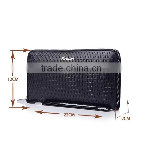 Whoesale Brand Fashion Trendy Zipper Wallets for Men photo-2