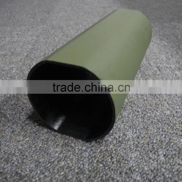 Carbon Fiber Tube Real Filament Wound Military Green Painting Full Carbon photo-4