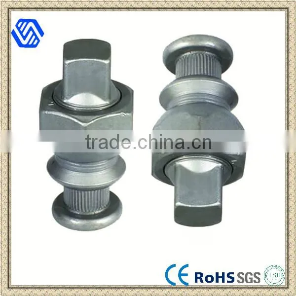 Galvanized Wheel Bolt And Nut Manufacture,Export Truck Wheel Hub Bolts and Nuts, Hub Bolt And Nut OEM photo-2