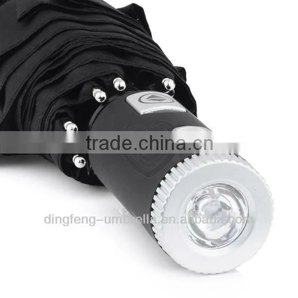 3 Folding Flashing Night Light Umbrella Led Light Folding Umbrella Promotion photo-2