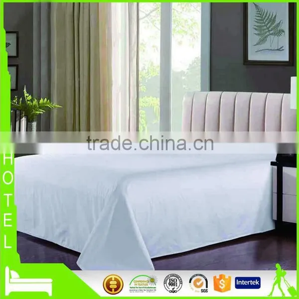 Wholesale 100% Egyptian Cotton Luxury Comfortable Hotel Bed Sheet