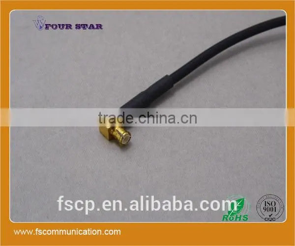 RG174 Cable Assembly With BNC Female Right Angle to MCX Male Right Angle Connector photo-6