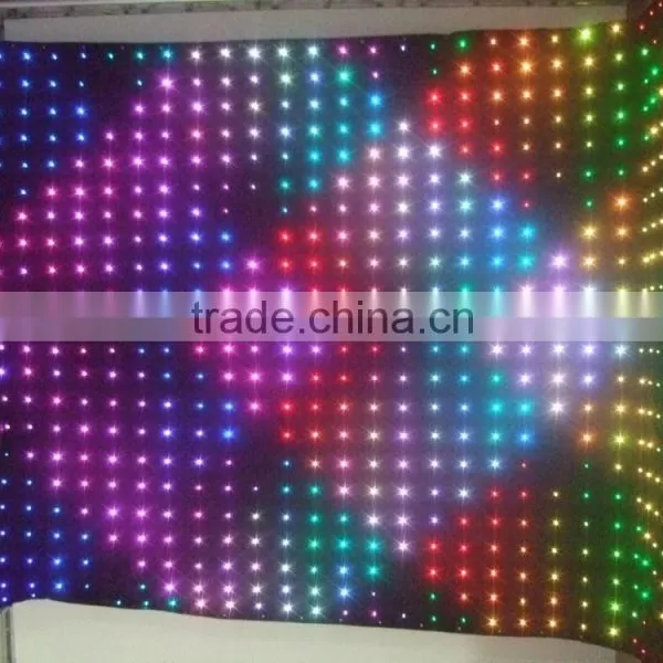 Romantic Gobo Optional LED Star Curtain photo-6