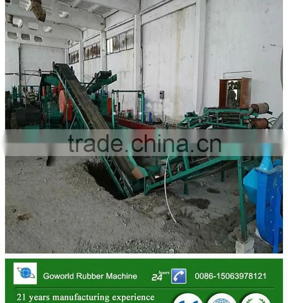 Used Tyre Recycling Plant Complete / Rubber Cracker Machine photo-5