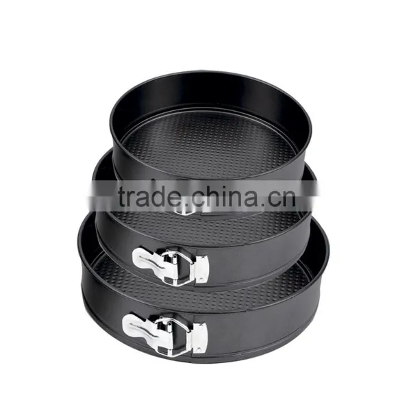 Carbon Steel Non-stick Round Springform Cake Pan Set photo-3