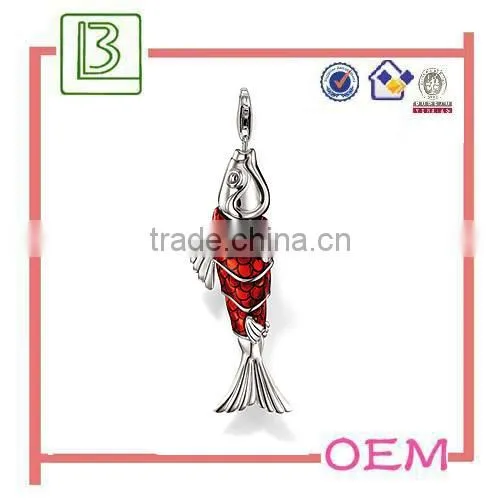 Lovely Amazing 3D Fish Pendant and Necklace ,fashion Gift and Souvenir