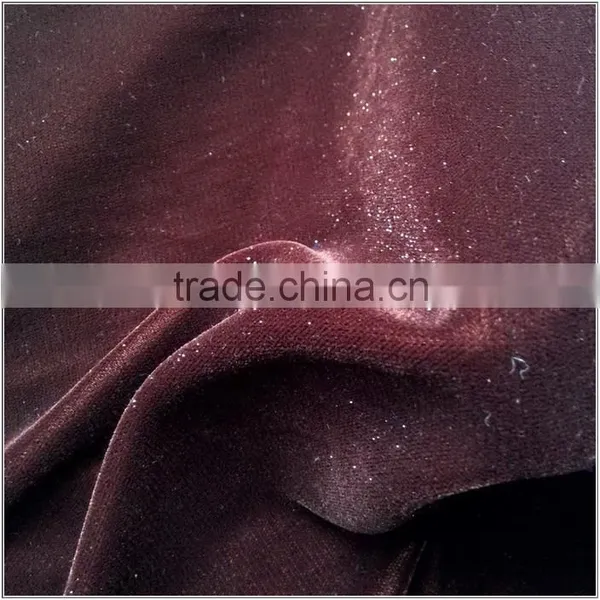Polyester Spandex Velvet Fabric photo-6