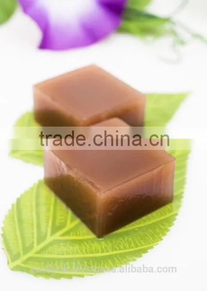 Japanese Wagashi Sweets ENDO's 'Zero Calorie' Chocolate Yokan (Adzuki Bean Jelly) 90g photo-5