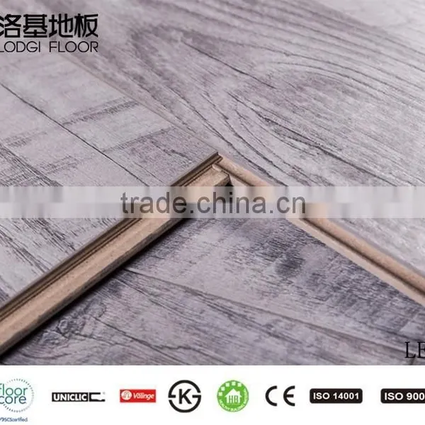 New Collection High Quality Two Strip Laminate Flooring photo-4