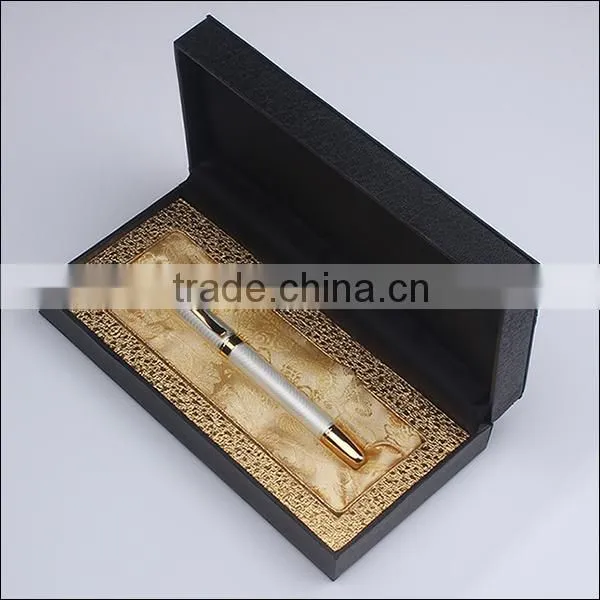 Wedding Favors Black Pen With Letter Remember Gift Metal Pen With Leather Box photo-5