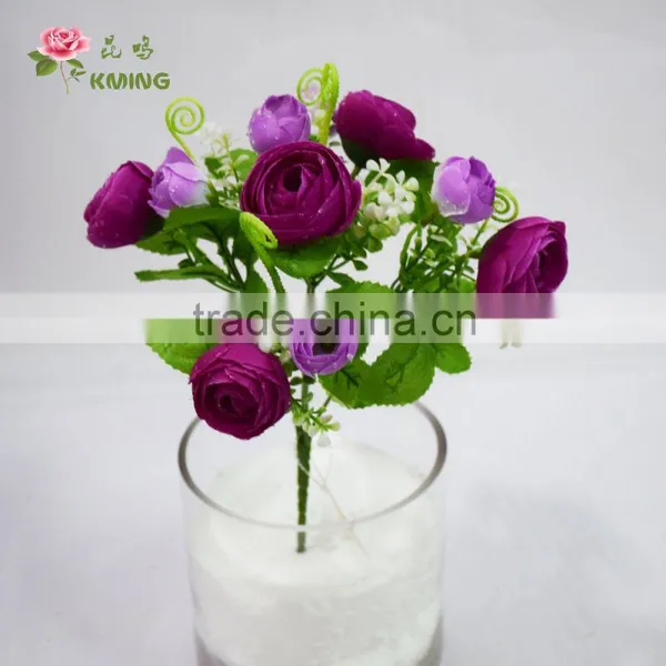 Factory Price New Fashion Fresh Cut Silk Flower China Wholesale Wedding Stage Decoration