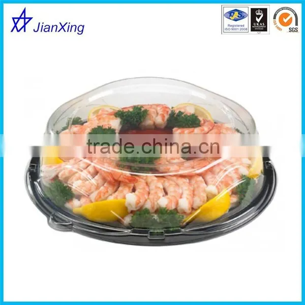 Custom Blister Plastic Transparent Sushi Tray With Lid photo-2