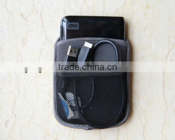 Neoprene Mobile Hard Disk Drive Pouch