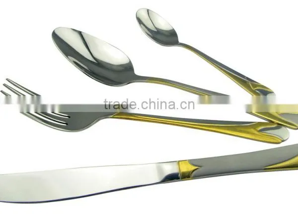 Gold Plated Cutlery Stainless Steel Cutlery Set