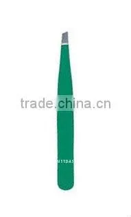 High Quality Green Poweder Quoted Tweezer