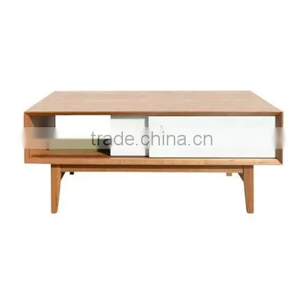 Nordic Style Wood Coffee Table photo-2