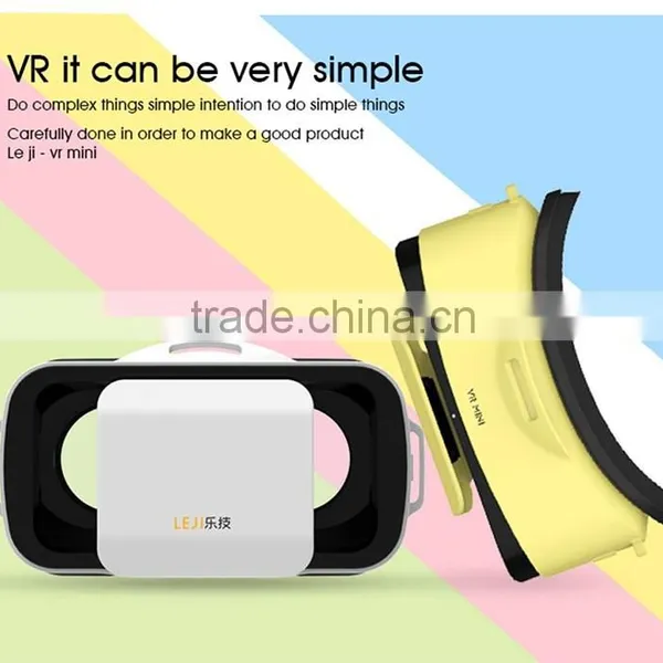 Fashion Cheap Custom Virtual Reality OEM Colorful 3D VR Box 3D Glasses for Mobile Phone photo-4