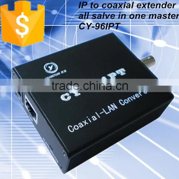 CY-96IPT IP via Coaxial Video Converter Telecommunications Products
