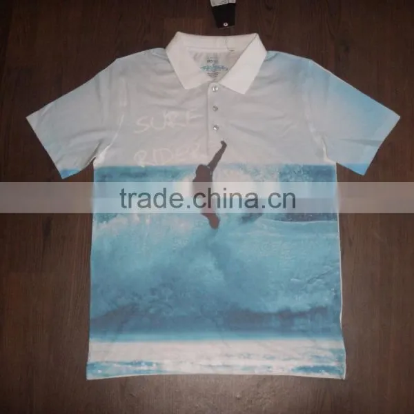 Sublimation Printed High Quality Polo Tshirts
