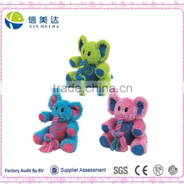 Wholesale Cheap Funny Dog Pet Toy Plush Elephant Pet Toy