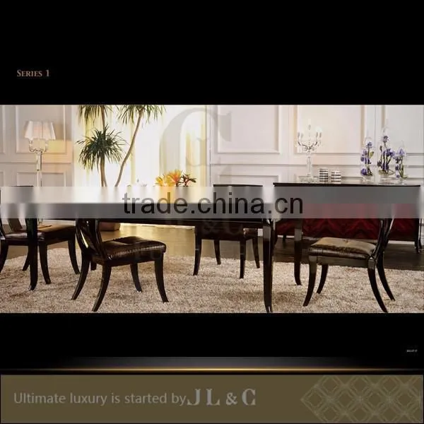 JT01 Rectangular Modern Dinner Table in Dining Room From JL&C Luxury Home Furniture New Designs photo-2