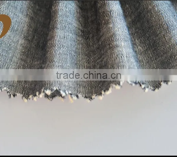 Shaoxing Supply Ramie and Cotton Interwoven Fabric Yarn Dyed Fabric for Dress Shirt photo-3
