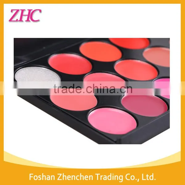 OEM Professional Lipgloss Palette 15 Color High Light Blusher photo-5