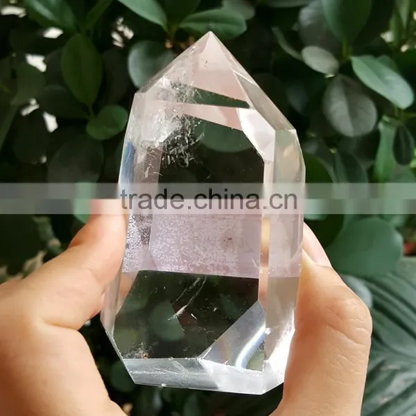 Top Quality Clear Crystal Wand Quartz Crystal Point for Wholesale photo-5