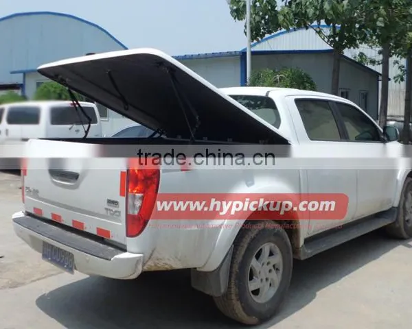 Pickup Exterior Accessories JMC YUHU Double Cab Fiberglass Hard Tonneau Cover photo-3