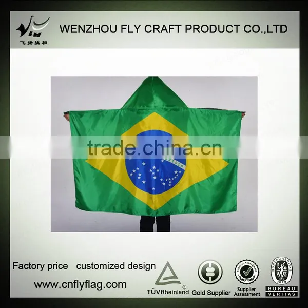 2015 Customizable Flag Football Fans Cape Flag Body Flag photo-2