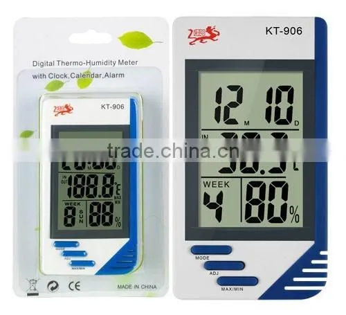 Hot Selling Wall Clock Thermometer Hygrometer photo-2