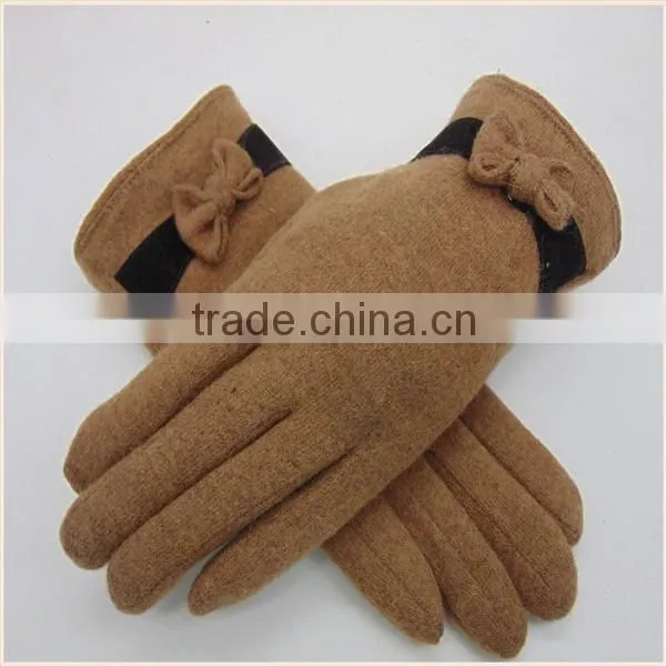 Grey Cycling 100%Wool Gloves/Cashmere Gloves 2016 Top SELL photo-2