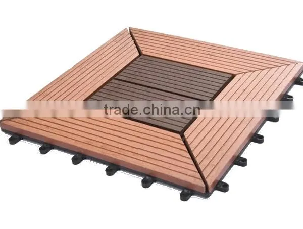 Interlocking Wood Flooring Wood Floor Decking Outdoor Wood Flooring photo-3