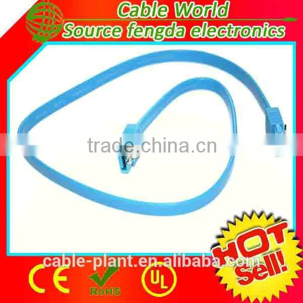 2m Red 7pin Sata Extensin Cable With Latch/ SATA Cable 7Pin photo-3