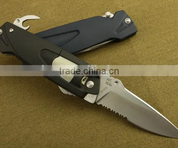OEM Stainless Steel Folding Knife With Light UDTEK01868 photo-2