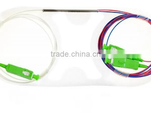 Mini Plc Splitter 1x8 Steel Tube 0.9mm ,bare Fiber Optical 1x8 Splitter photo-6