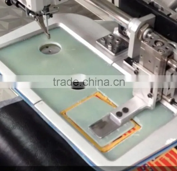 Computer Attaching Logo Sewing Machine With Auto Slide Device photo-5
