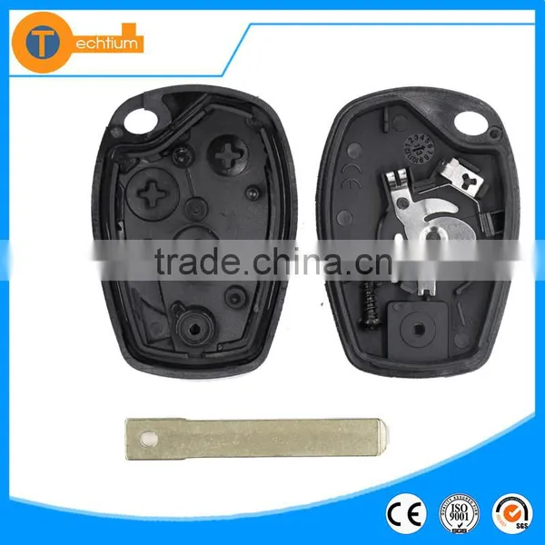 Plastic Replacement 3 Button Remote Key Blank Fobs With Logo on the Car Key Shell Cover for Renault Modus Twingo Clio Espace photo-3